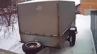Самодельный прицеп. Усиление рамы, оси, рессор