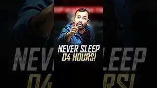 Never Sleep 04 Hrs if You Study🙏