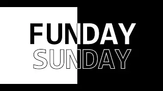 Creative CSS Funday Sunday Banner Effects | #WebAnimationZone |#SundayFunday