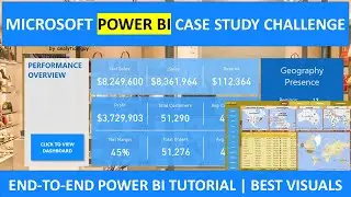 End-To-End Power BI Project Tutorial | PowerBI Design Ideas 2023 | Best Practices |Visual Formatting