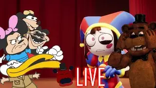 TADC Pilot + Freddy Fazbear and Friends Videos and Mokey's Show 427 | LIVE REACTION