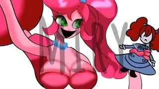 🌟Poppy Playtime animation🌟 Mommy long legs and Poppy ||• #mommylonglegsdancechain 😎💖
