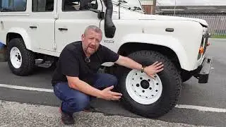 Brilliant All Terrain Land Rover Defender tyre - The Comforser   235 85 16
