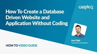 Creating a Database-Driven Website and Application Without Coding