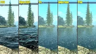 The Elder Scrolls Skyrim Pc Vs PS4 Vs Xbox One Vs PS3 Vs Xbox 360 Graphics Comparison