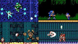 Demolishing Mega Man 5 Robot Masters with Their Own Weapon!