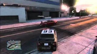 GTA 5  - Funny Moments! (Invisible Car Glitch & More!)