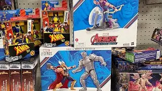 Toy hunting marvel legends and hot wheels