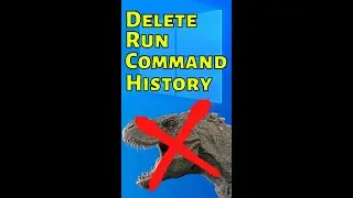 How to Delete The RUN Command History in Windows 10? 