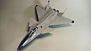 МиГ 1.44 МФИ - сборка истребителя пятого поколения | Zvezda 1/72 | Motochkin ( ENG Sub)