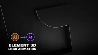 Element 3D Logo | 3D Logo | Element 3D Tutorial | Simple 3D logo | Element 3D | TV Logo