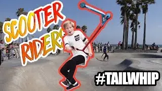 10 Types of Scooter Riders  || #TAILWHIP CHALLENGE