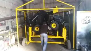 Тест мини погрузчика Helper 300
