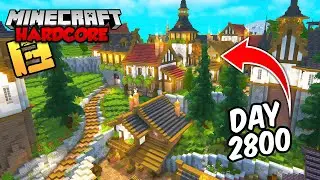 I Built a MASSIVE City in Minecraft Hardcore