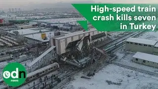 High-speed train crash kills seven in Turkey
