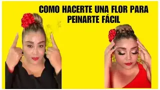 CÓMO HACER UNA FLOR 🌹 CON. LISTÓN PARA ESTAS FIESTAS PATRIAS