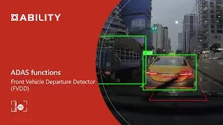 ADAS Camera_Front Vehicle Departure Detector