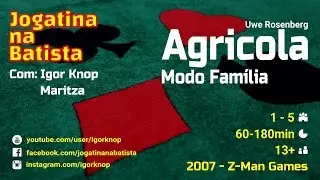 Agricola (Família): partida completa passo a passo e em português