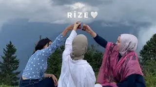 VLOG: Arkadaşlarım Rize’ye geldi 💖💚 yaylalardayız, nerelere gittik