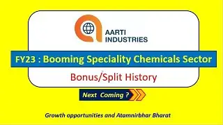 Aarti Industries Bonus Shares History