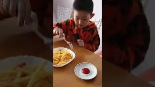 Жарим картошку фри #бурятия #рецепты #семейныйвлог #еда