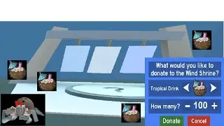 Donation 100 Tropical Drinks to the Wind Shrine! I GOT.... (Bee Swarm Simulator)