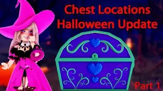 EASY GUIDE CHEST LOCATIONS Wickery Cliffs And Blackwood Cavern Royale High Halloween Update Part 1