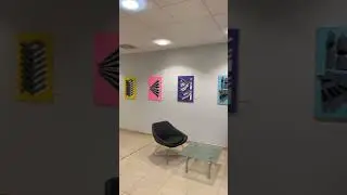 My Current Art Display at Lakeside North Harbour Portsmouth