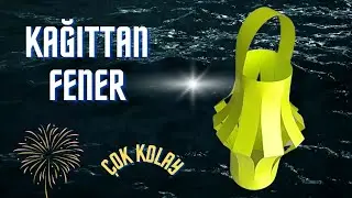 Kağıttan Fener Nasıl Yapılır? / Origami Okulu