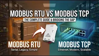 Modbus RTU vs Modbus TCP IP Explained — What’s the Difference and How to Choose the Right Protocol