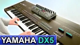 YAMAHA DX5 - Ambient Pad w/ Eventide FX | Synth Demo