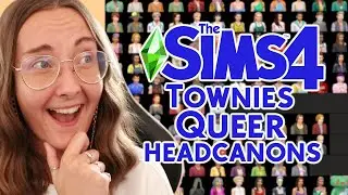 My Sims 4 townie sexuality headcanons based on just vibes
