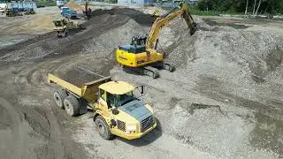 Salon meblowy AGATA - Olsztyn al. Sikorskiego. Budowa: 26.07.2024 dji mini 3 pro