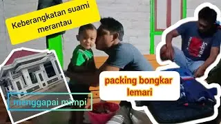 Keberangkatan suami menggapai mimpi menjadi TKI Taiwan #tkitaiwan #bmitaiwan #anakrantau