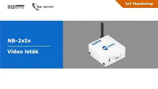 NB 2xIN - 2x DI (Digitální vstupy) na portal (Narrowband IoT) - HWg Video leták - HV76
