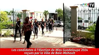 Les candidates à l'élection de Miss Guadeloupe 2024 reçues par la Ville de Baie-Mahault