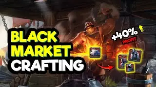 ⚒️ THE EASY WAY TO GET SILVER FROM BLACK MARKET ⚒️ | BLACK MARKET CRAFTING | ALBION ONLINE