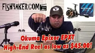 Okuma Epixor EPXT Spinning Reel: Fishing Tackle Tips