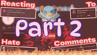 GEN ALPHA KIDS TRIES TO ROAST ME | Reacting to my hate comments part 2