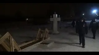 В Ярославле полицейские обеспечивают правопорядок в Крещение Господне