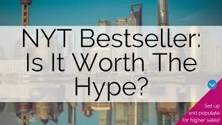 NYT Bestseller - is it a big deal?