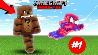 Actually Starting minecraft | Surviving FNAF SECURITY BREACH as Spiderman | VOID STICK | Minecraft