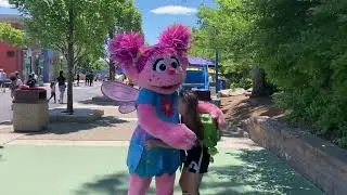 Hugs and High Fives from my favorite characters at Sesame Place Pennsylvania on 06/19/22
