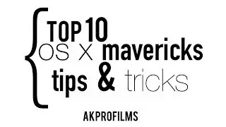 Top 10 Mac Tips and Tricks - Tips and Tricks for OS X Mavericks