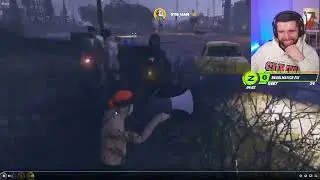 Zerkaa Reacts to Koil losing it as Car skids into the River