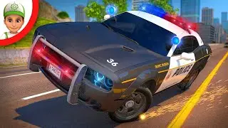 La policía recibió una nueva tarea difícil. dibujos animados para niños y persecución policial