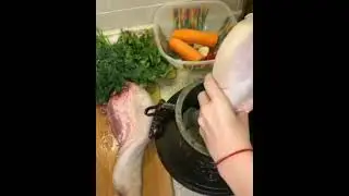 Говяжий язык в афганском казане