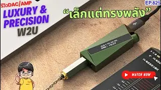 (ส่วนลดใต้คลิป) รีวิว Luxury & Precision W2U DAC/AMP หางหนูตัวเล็กแต่ทรงพลัง รายละเอียดเยี่ยม