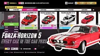 Every FREE Car In The Forza Horizon 5 Car Pass