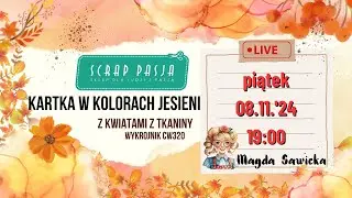 Kartka w kolorach jesieni